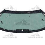 REAR HEATED WINDOW W/ANT 1HOLE GREY - SEKURIT